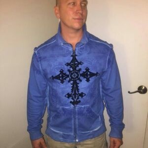 CSR men's zip up sweater